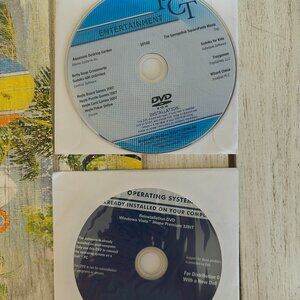 Vintage, Windows Vista software disc set inc. entertainment with games and more